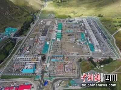 智慧工地赋能四川甘孜1000千伏变电站工程建设